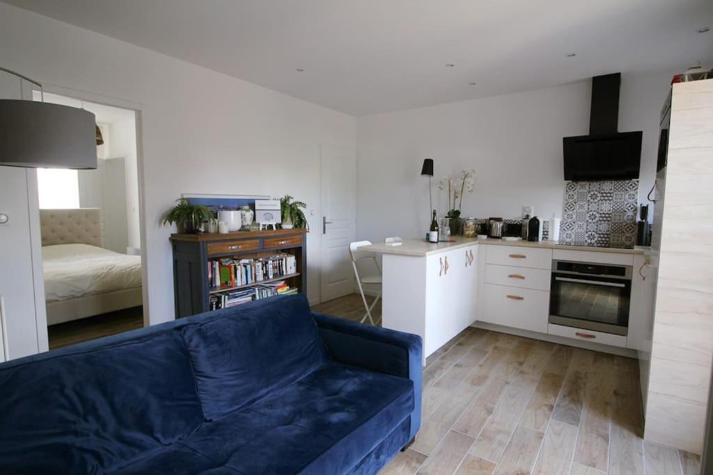 Appartement Avec Terrasse Privee, Plage A Pied 생 오뱅 쉬르 메르 외부 사진